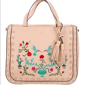 Kate Spade New York Embellished Printed Satchel